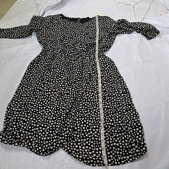 J. Crew Mercantile Tulip Hem Heart Print Dress - Picture 10 of 11